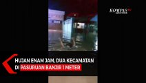 Hujan Enam Jam, Dua Kecamatan di Pasuruan Banjir 1 Meter