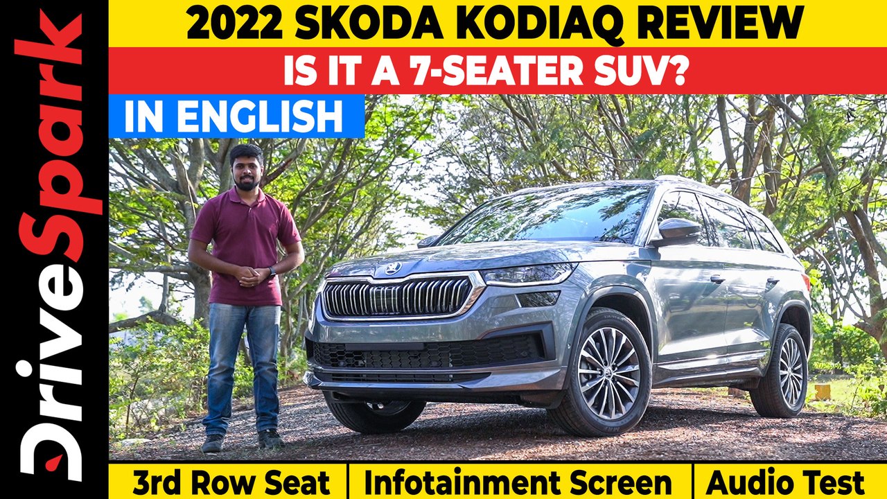 New Skoda Kodiaq Review | Third-Row Seating, Turbo-Petrol Engine, Technology, Features & Audio Test