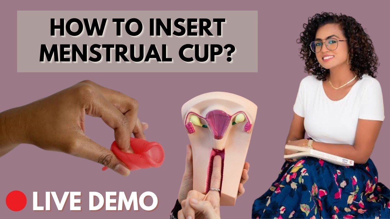 Demo_ Menstrual Cup உள்ள போய் மாட்டிக்குமா_ - How To Insert & Remove it_ - Maya's Amma Explains