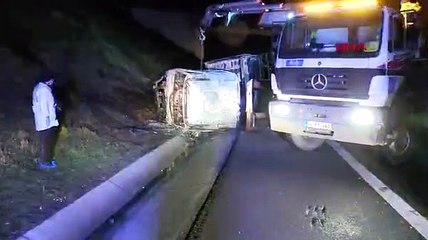 Kuzey Marmara Otoyolu’nda feci ölüm: Yanarak hayatını kaybetti