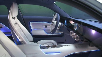 Mercedes-Benz VISION EQXX Infotainment System