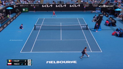 Halep - Frech - Highlights Open d'Australie