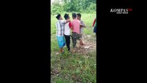 Viral Buronan Curanmor Pura-Pura Mati Saat Diamuk Warga
