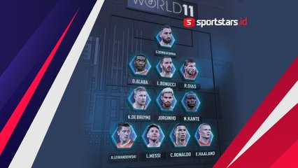 Wow! Ada 4 Penyerang Tajam Dalam Daftar 11 Pemain Terbaik FIFPro 2021