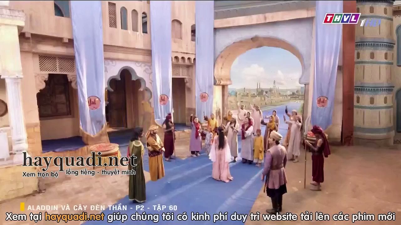 Aladin Và Cây Đèn Thần Tập Phần 2 - Tập 60 - THVL1 lồng tiếng phan 2 - Phim Ấn Độ - xem phim aladin va cay den than p2 tap 61
