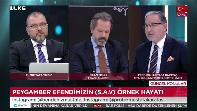 Mustafa Karataş ile Güncel Konular - 17 Ocak 2022