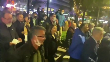 Trabzon'da "Hükümet istifa" sesleri