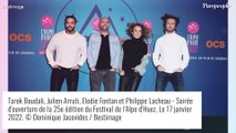 Philippe Lacheau et Elodie Fontan : jolie complicité du couple au Festival de l'Alpe d'Huez !
