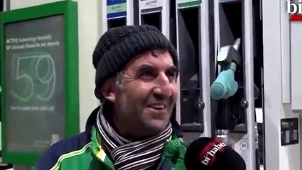 Akaryakıt işçisinin 'kuyruk' yorumu gündem oldu