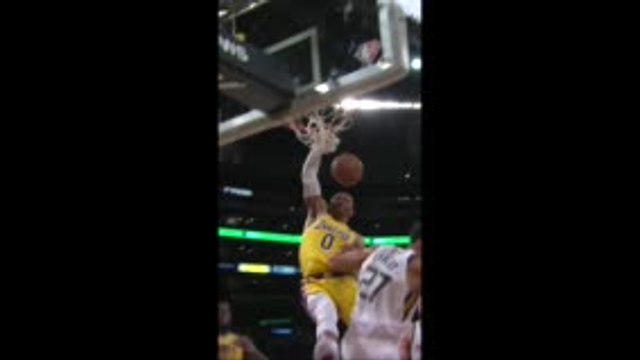 Westbrook soars over Gobert with big poster