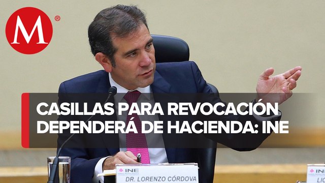 INE hará muy bien la revocación de mandato con recursos que tenga: Córdova