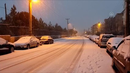 Kar yağışı etkili oldu