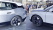'BMW iX Flow, world's first COLOR-CHANGING CAR, in action at CES 2022 '