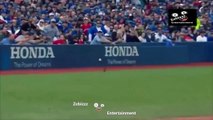 kid save his mother from ball during baseball game