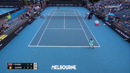 Evans - Goffin : les temps forts en vidéo