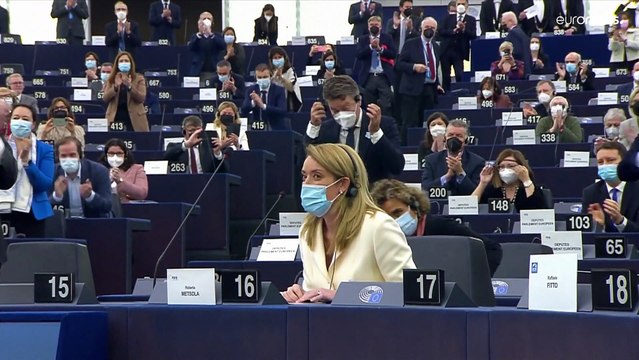 Roberta Metsola eleita presidente do Parlamento Europeu