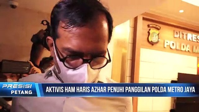 Hariz Azhar dan Fatia Penuhi Panggilan Polda Metro Jaya sebagai Pelapor Dalam Kasus Pencemaran Nama Baik