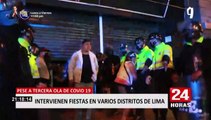 SJL: Policía Nacional intervino a 1 600 personas por participar en ‘fiestas covid’