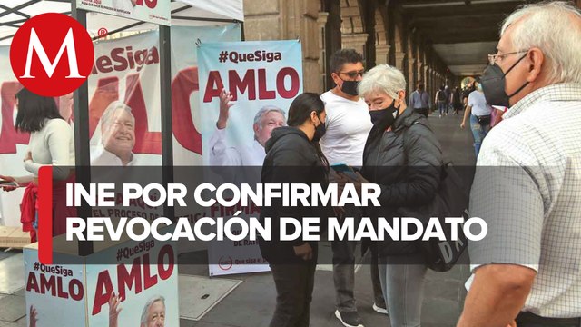 Por cumplirse, número de firmas para realizar consulta sobre revocación de mandato