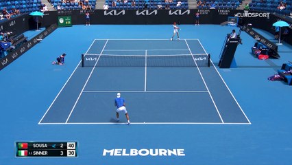 Sinner - Sousa : les temps forts en vidéo