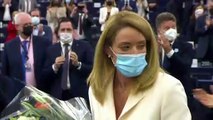 La Eurocámara elige como nueva presidenta a la conservadora Roberta Metsola