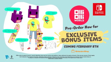 Tráiler de Olli Olli World