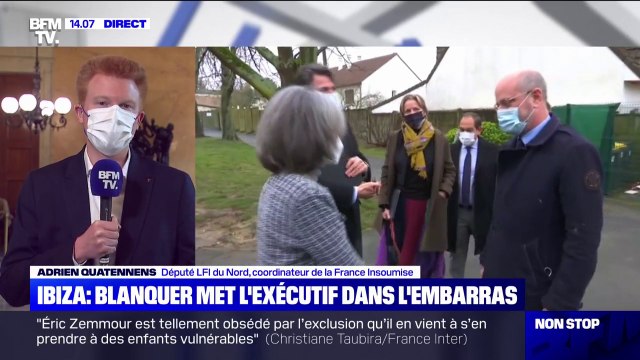 Adrien Quatennens (LFI): Je crois que Jean-Michel Blanquer est un maillon faible et qu'il doit s'en aller