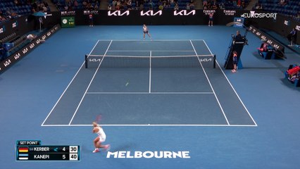 Kanepi - Kerber  - Highlights Open d'Australie