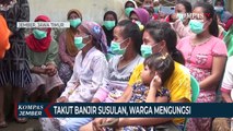 Takut Banjir Susulan, Warga Klungkung Mengungsi