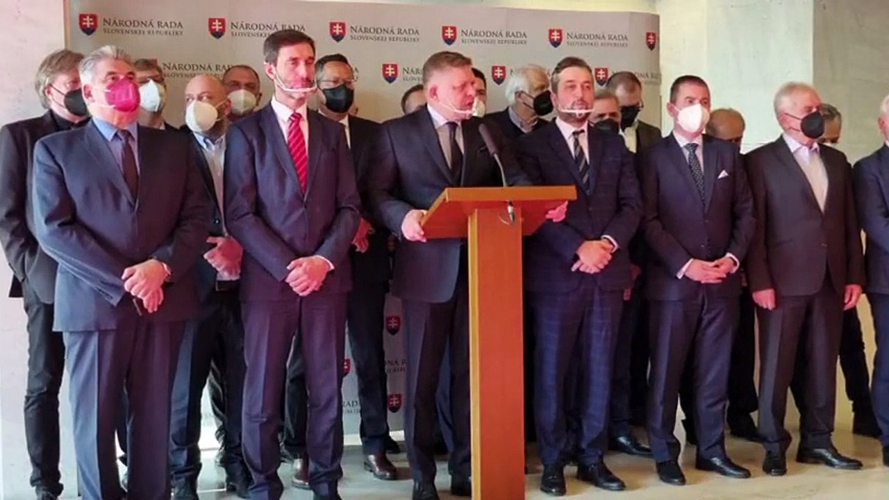 ZÁZNAM: TK strany SMER-SD