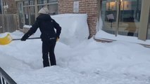 Un temporal de frío y nieve azota la costa este de Canadá y Estados Unidos