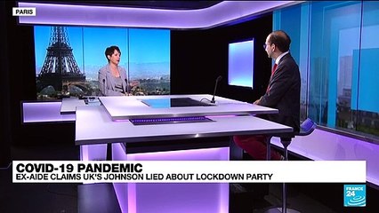 British PM Johnson lied about lockdown party, ex-aide claims