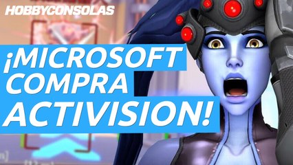 ¡¡BOMBA!! MICROSOFT compra ACTIVISION en el golpe de mano del año
