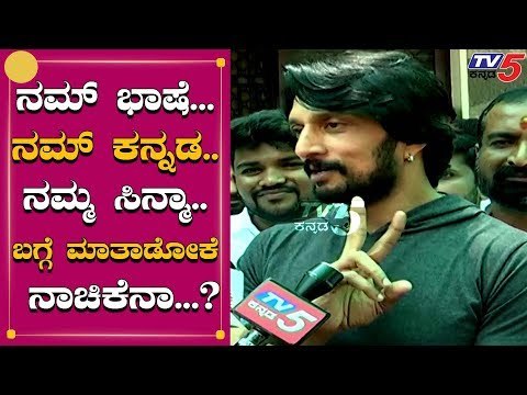 Kiccha Sudeep Beautiful Words About Kannada Film Industry | TV5 Kannada