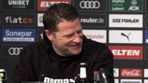 Eberl verwechselt Hütter mit Hecking: 