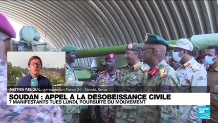 Soudan : poursuite du mouvement de désobéissance civile