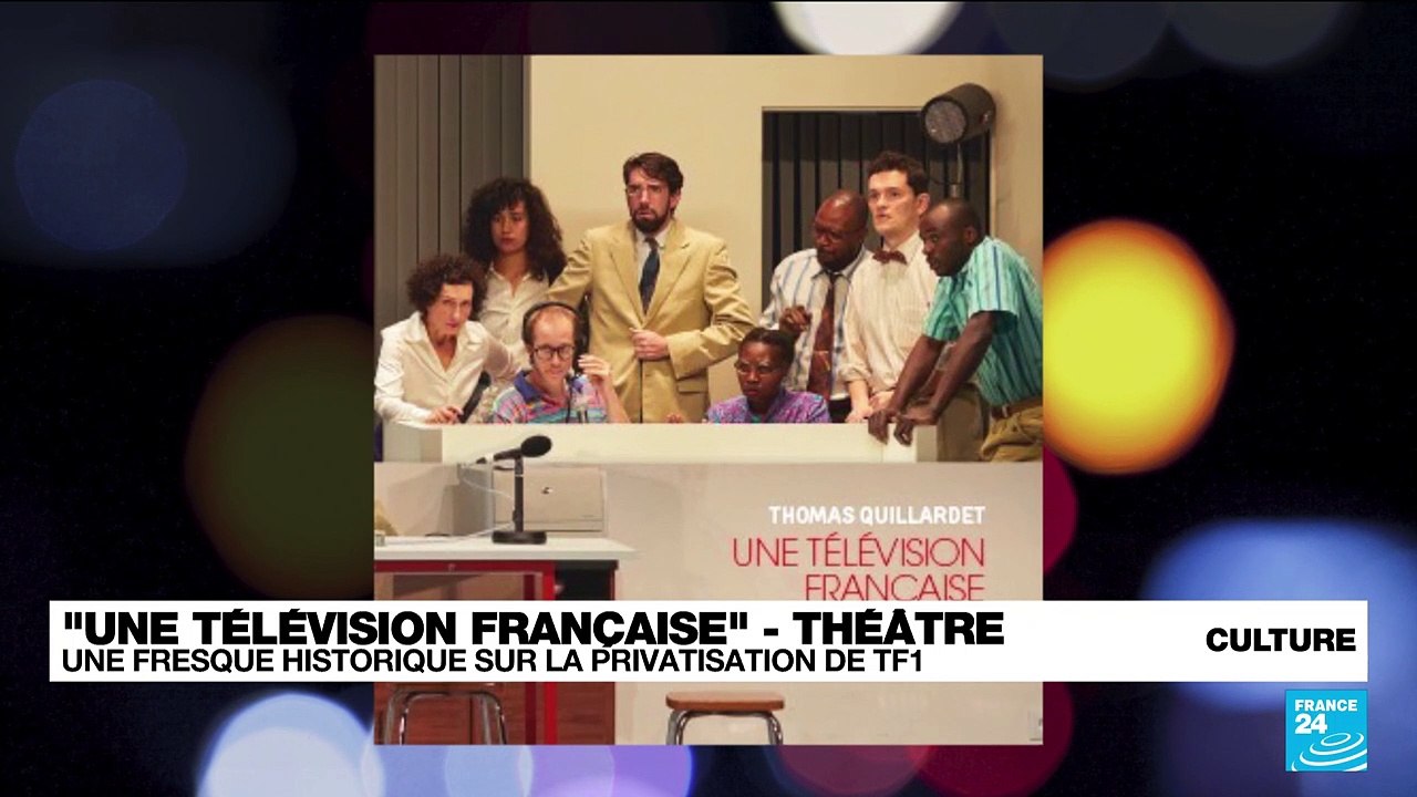 Théâtre : "Une télévision française", une fresque historique sur la privatisation de TF1