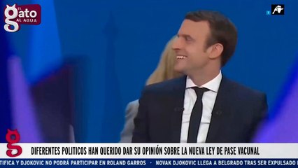 Macron y su cruzada contra los no vacunados