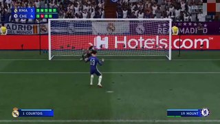 FIFA 22 | Real Madrid vs Chelsea | Penalty Shootout