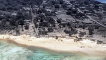 Imagens de Tonga mostram devastação