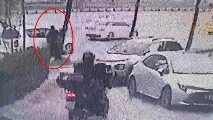 Ünlü iş adamını gündüz vakti aracında dövüp 100 bin dolarını gasbettiler
