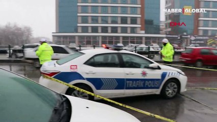 Adliye çıkışı silahlı saldırı! Eşini taciz eden kişiyi otomobilinde vurdu