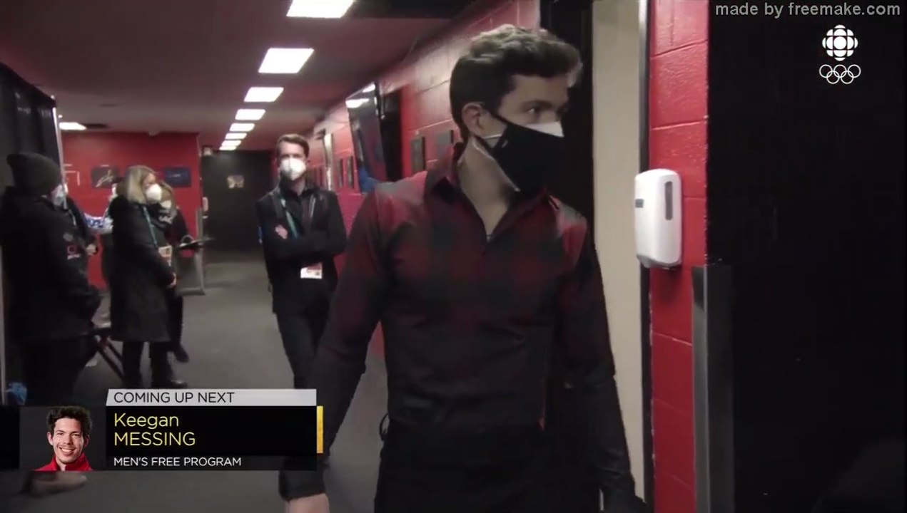 2022 CFSC Men LP Keegan Messing Backstage Clip (Television Broadcast) 720p, 59fps