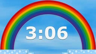 5 Minute Rainbow Timer Clock 300 Seconds Countdown Song Alarm-4