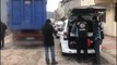 Sancaktepe'de aşırı yükle ilerleyen kamyon sürücüsüne bin 243 TL ceza