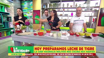 Receta: preparamos Leche de tigre