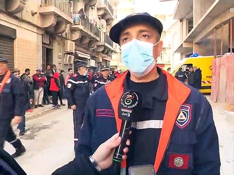 بالفيديو: مقتل أربعة أشخاص في انهيار مصعد في مبنى قيد الإنشاء بمدينة وهران الجزائرية