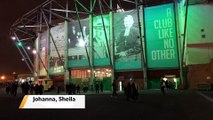 Watch: Glasgow Celtic fans react to football restrictions being lifted