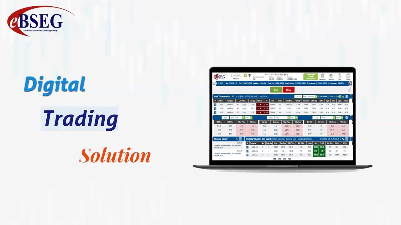 eBSEG Digital Trading Solution for Brokerage Companies
