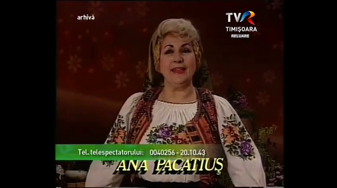 Ana Pacatius - Peste Caras-Severin